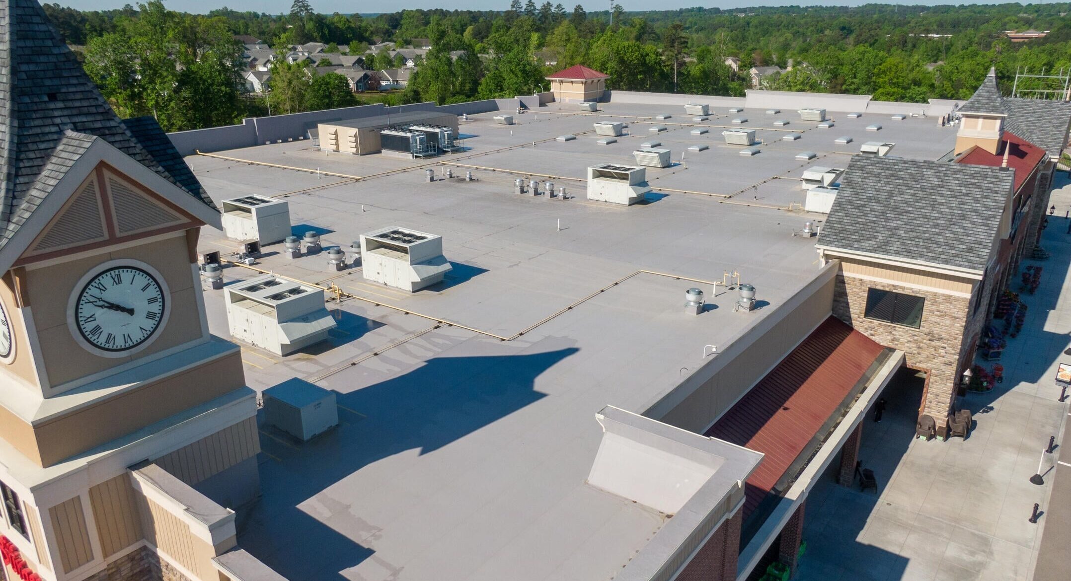 flat roof