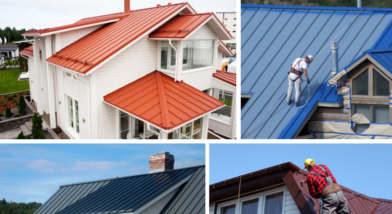 Painting roofing